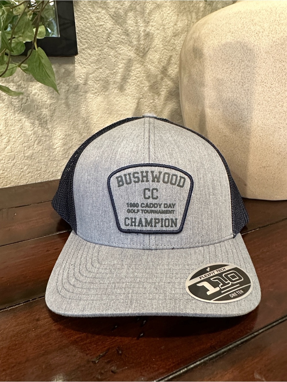 Travis Mathew Gray & Navy Bushwood CC Patch Hat